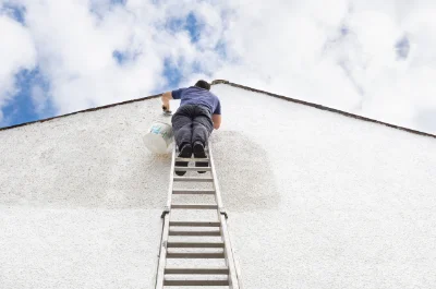 Peinture extérieure à Ferrières-la-Verrerie — façades et ravalement
